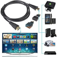 informatique-kit-cable-hdmi-mm-adaptateur-micro-et-mini-15m-oran-algerie