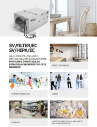 UNITE DE FILTRATION D'AIR HAUT RENDEMENT 