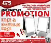 Stop trottoirs moderne pour les boites de Communication  & les professionnels