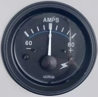 Ampèremètre gauge +60/-60  52mm