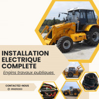 eclairage-clignotants-installation-electrique-complete-engins-travaux-publiques-enmtp-setif-algerie