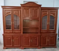Bibliothèque en bois noble sapelli