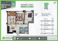 Vente Appartement F3 Alger Hussein dey