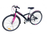 sport-decathlon-velo-btwin-noir-et-rose-24-pouces-mohammadia-alger-algerie