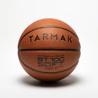 TARMAK Ballon de Basket Enfants Bt100 T6 Orange Fille, Garçon, Femme À Partir de 11 Ans.