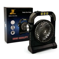 Ventilateur Portable JL-9522  Rechargeable avec Lampe Torche Intégrée