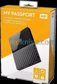 Disque Externe WD My Passport 1Tb