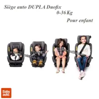 Siège auto DUPLA double isofix 0-36 Kg pour enfant | Baby Auto