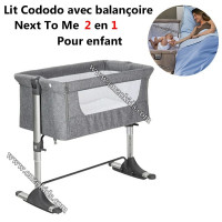 produits-pour-bebe-lit-cododo-avec-balancoire-next-to-me-2en1-mini-pouce-dar-el-beida-alger-algerie