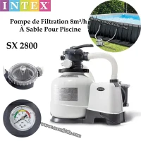 Pompe de Filtration SX 2800 À Sable 8m h Pour Piscine