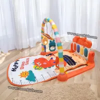 Tapis d'éveil avec piano et jouets pour bébé Dinosaure