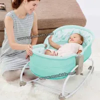 Berceau balançoire pour bébé 3en1 - Maribel