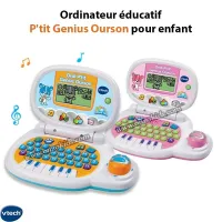 Ordinateur éducatif P'tit Genius Ourson pour enfant  VTech