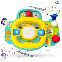 Jouet Volant Voiture Musical Bébé-HUANGER