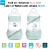 produits-pour-bebe-pack-de-2-biberons-easy-start-colors-of-nature-anti-colique-160-ml-mam-dar-el-beida-alger-algerie