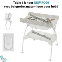 produits-pour-bebe-table-a-langer-new-rodi-avec-baignoire-anatomique-baby-land-dar-el-beida-alger-algerie