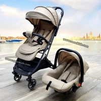 Poussette Compacte Valise Avec Maxi Cosi pour voyage
