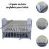 produits-pour-bebe-lit-parc-en-bois-reglable-dar-el-beida-alger-algerie