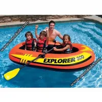 Bateau Pneumatique Gonflable EXPLORER 300 - Intex
