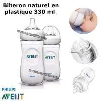 Biberon natural en plastique 330 ml | AVENT PHILIPS