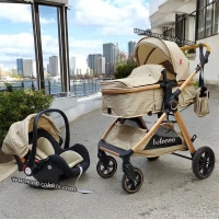 Poussette Landau réversible avec Maxi cosi + Sac 4 en 1 | Liam