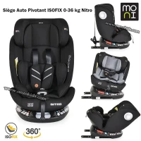 Siège Auto Pivotant ISOFIX 0-36 kg Nitro - Moni