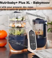 Nutribaby (+) XL Robot Cuiseur Multifonctions bébé - Babymoov