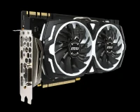  GeForce GTX 1080 MSI ARMOR 8G, VITESSE VENTILO NON VARIABLE