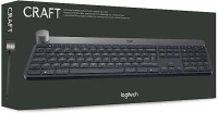 CLAVIER SANS FIL LOGITECH CRAFT AVEC MOLETTE DE CONTROLE AZERTY FRANÇAIS /   BLUETOOTH