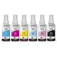 Pack bouteille encre EPSON ORIGINAL 673