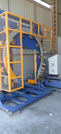 Galvanizing wire packaging machine