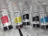 خرطوشة-و-حبر-pack-05-bouteille-originale-dencre-epson-e103-تلمسان-الجزائر