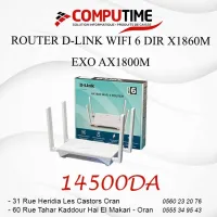 ROUTER D-LINK WIFI 6 DIR X1860M EXO AX1800M