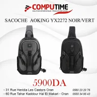 SACOCHE AOKING YX2272 NOIR/VERT