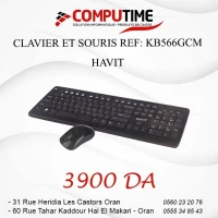 CLAVIER ET SOURIS WIRELESS KB566GCM HAVIT