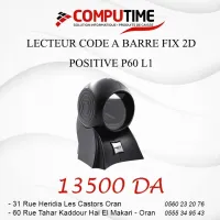 LECTEUR CODE A BARRE FIX 2D  POSITIVE P60 L1