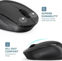 SOURIS SANS FIL Trueque E702 2.4GHz NOIR 