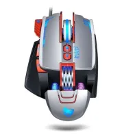 Souris GAMER T-WOLF V9 RGB LED rétro-éclairé programmables 4 DPI 8 boutons