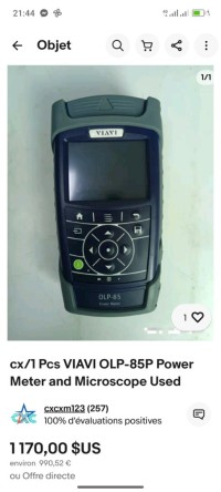 إصلاح-و-تشخيص-wattmetre-optique-viavi-olp-85p-أم-البواقي-الجزائر