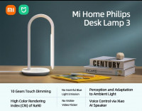 decoration-lampe-led-xiaomi-philips-pour-bureau-chambre-a-coucher-veilleuse-de-lecture-10-niveaux-algerie