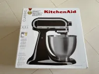 KitchenAid Robot pâtissier à tête inclinable 4,3L Noir - classic 5k45ss