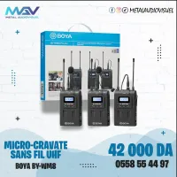 Microphone Caméra Micro Cravate UHF - BOYA BY-WM6