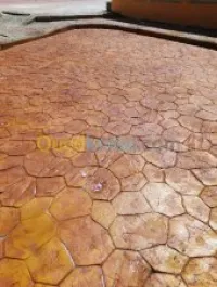 béton imprimé 