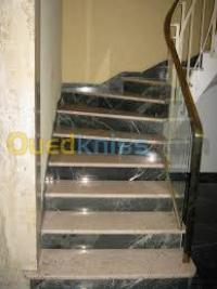 وهران-الجزائر-بناء-و-أشغال-plâtrerie-Électricité-marbre-escalier