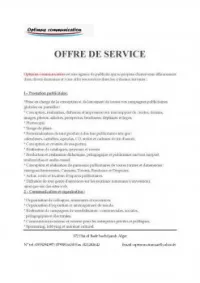 publicité et communication