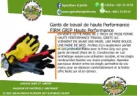 gant de jardinage 