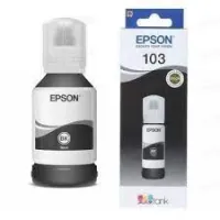 ENCRE Epson 103 NOIR - Bouteille D'encre Epson EcoTank D'origine (C13T00S14A) 65ml l3250