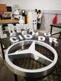 Lettre en relief 3D 