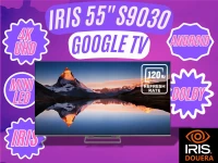 MUSIC TV IRIS 55 S9030 MINILED ANDROID GOOGLE TV 55POUCES UHD 4K 120Hz
