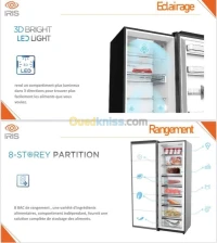 REFRIGIRATEUR IRIS TWIN BCD 455
